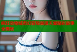 疯狂动物城奇幻冒险禁漫天堂精彩故事全揭秘
