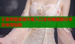 王者荣耀禁漫天堂入口全攻略最新分享及使用指南