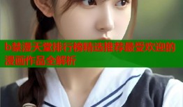 b禁漫天堂排行榜精选推荐最受欢迎的漫画作品全解析