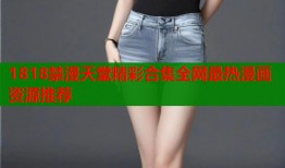 1818禁漫天堂精彩合集全网最热漫画资源推荐