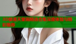 3D禁漫天堂画精选合集深度体验与精彩推荐