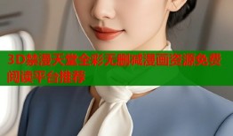 3D禁漫天堂全彩无删减漫画资源免费阅读平台推荐